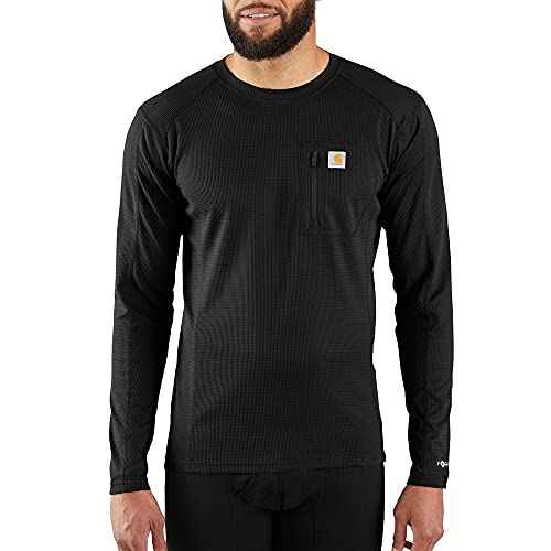 Carhartt Mens Base Force Midweight Tech Thermal Base Layer Long Sleeve Shirt
