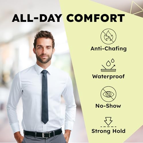 Adamson - Nipple Covers for Men - 100Pcs (50 Pairs) ? Mens Nipple Cover Hider for Running, Fitness, Undershirt ? Anti-Chafing, Sweat-Proof, No Show ? 25 Beige + 25 White