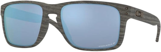 Oakley Holbrook XL Sunglasses Woodgrain with Prizm Deep Water Polarized Lens 59mm