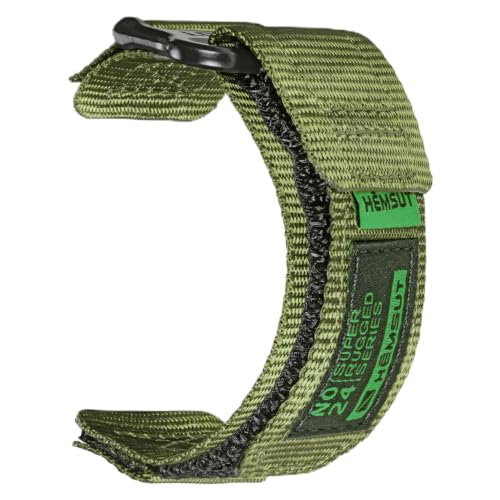 Quick Release Watch Band for Garmin & Amazfit - Green, M 6.4-7.6 Inches