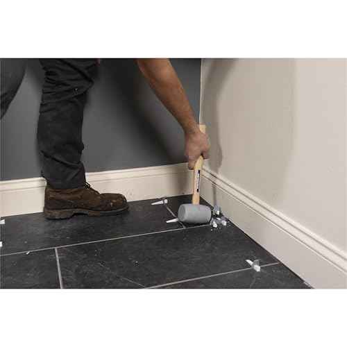 BARWALT PLS 1/8 Inch Tile Leveling System, Tile Spacer Bases, 100 Pack, BWTLS3