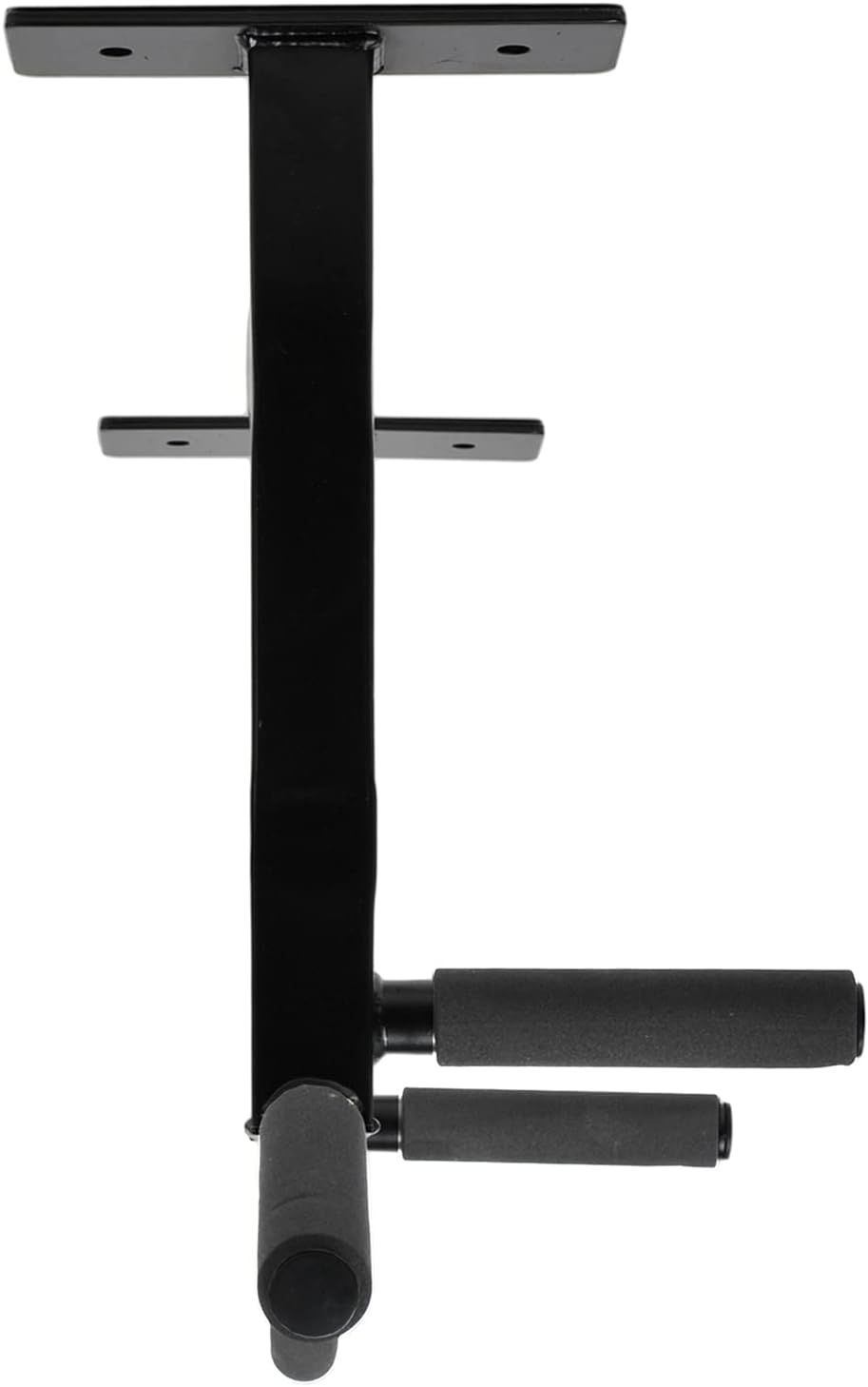 Ceiling Mount Pull Up Bar with Reversible Risers for 16 and 24 Inch Joists with Optimum Grip Spacing by Ultimate Body Press