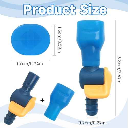 Bite Valve ON-Off Switch Tube Nozzle Replacement for Hydration Bladder