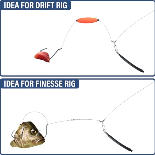 2oz Catfish Dragging Sinkers Set - Drifting Trolling Bottom Weights with Rattles - 4 Pcs