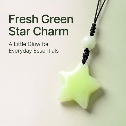 Glow in The Dark Star Keychain Unisex Bag Charm & Pendant Accessory