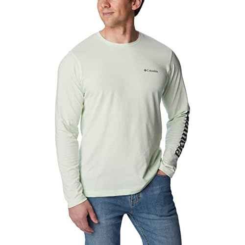 Columbia Mens Thistletown Hills Long Sleeve Logo Tee