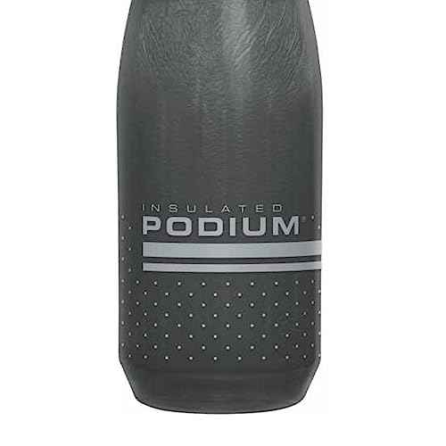 CamelBak Podium Chill Bike Insulated Squeeze Water Bottle Black, 21oz