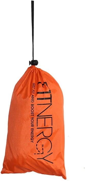 Running Resistance Parachute Durable 56" Orange Speed Sprint Training Chute - Free Carrying Bag - Maximize & Explosive Acceleration Soccer Football Agility Ladder Speed