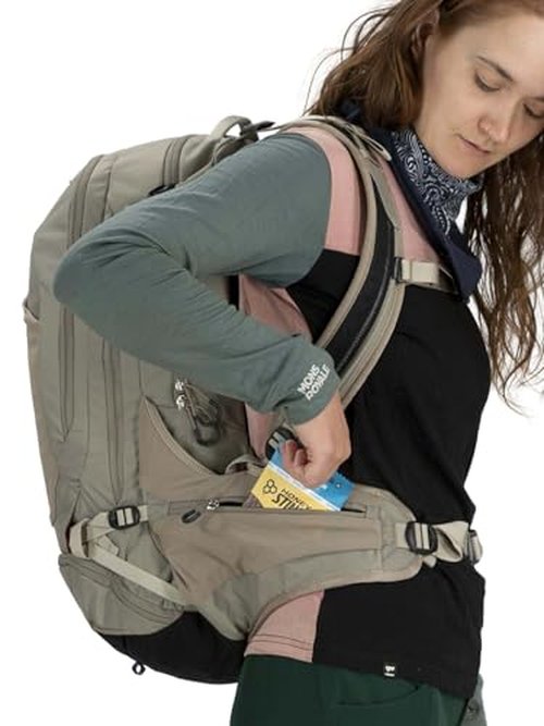 Osprey Escapist 25L Biking Backpack, Tan Concrete, Medium/Large