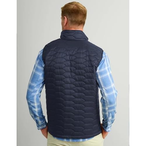 HUK - Men's Scale Vest, DWR Insulated Performance Fishing Vest