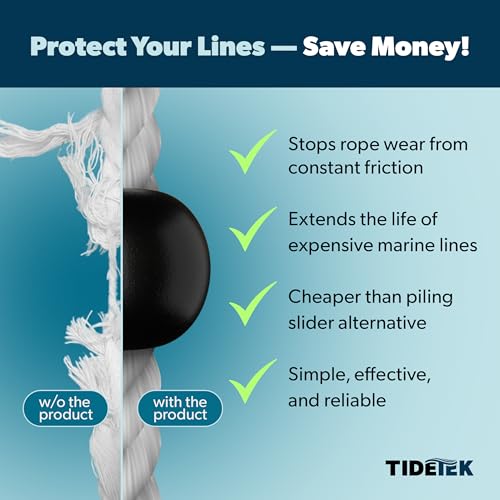 Boat Dock Mooring Balls - Prevent Line Catching & Protect Lines