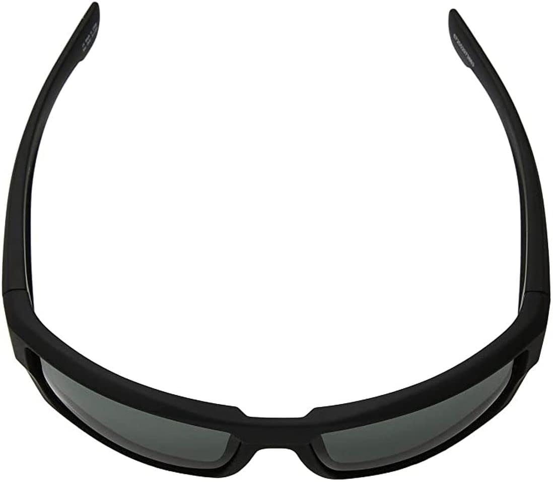 Spy Dirk Sunglasses - Spy Optic Steady Series Sports Wear Eyewear - Matte Black/Grey / One Size Fits All