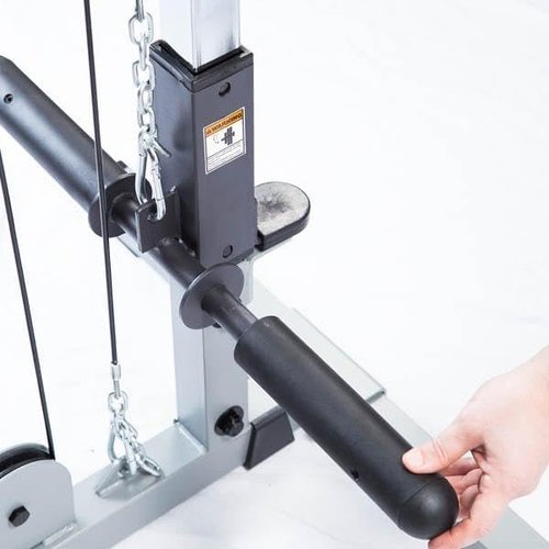 Body-Solid Olympic Barbell Adapter Weight Sleeve (OA8), Converts 1" Standard Plate Posts To 2" Olympic, Includes Hex Bolt Lock-Down, 8 inch Long