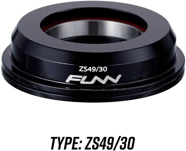 FUNN Downhill Lower Headset, Angular Contact Bearings Lower Steering Set for Mountain Bike, Mountain Bike, BMX Bike, Road Bike and Gravel Bike