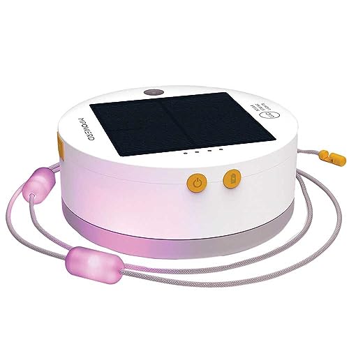 Rechargeable Solar String Lights with Phone Charger - 18 ft, 7 Colors, Waterproof