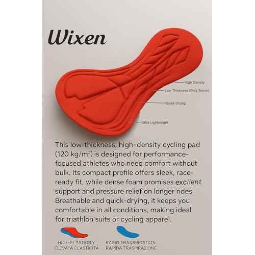 Wixen Men¡¯s Triathlon Suit ?Breathable & Padded Tri Suit for Swim, Bike & Run | Race Day Gear for Triathletes
