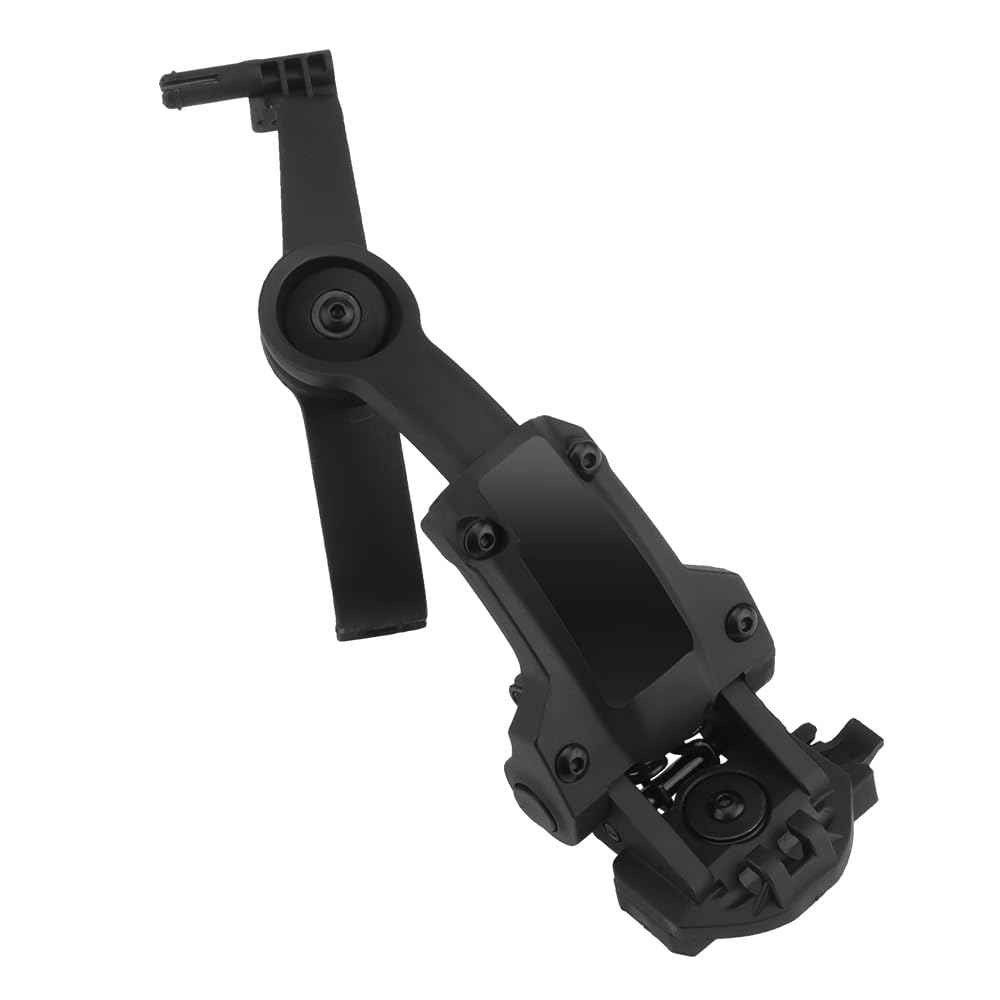Tactical Helmet Rail Headset Adapter,Multi-Angle Rotation Headphone Bracket Kit Compatible with OPS Core ARC/Team Wendy