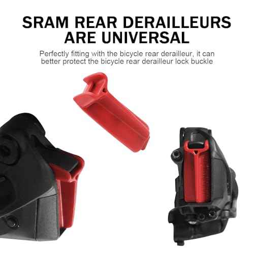 for SRAM eTap AXS Battery Protector Set (2-Pack) | Front/Rear Derailleur Cover | Waterproof & Shockproof | Compatible with Red/Force/Eagle Series