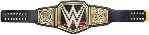 World Heavyweight Wrestling Championship Replica Title Belt, Authentic Wear Universal Championship Belt - Adult Size - 4mm
