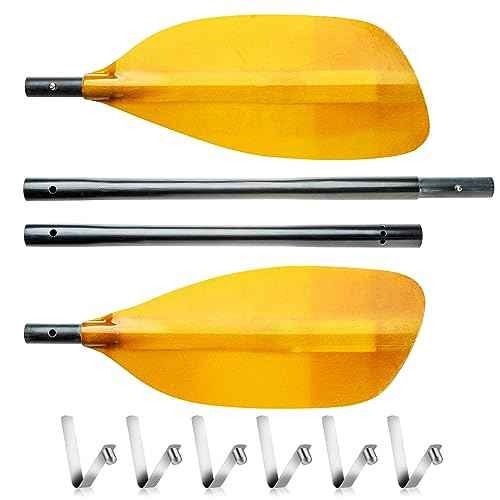 Sliverdew 12-Pack Tent Pole Clips, 8mm Stainless Steel, Spring Snap, Kayak Paddle, Camping Tent, Sunshade, Universal
