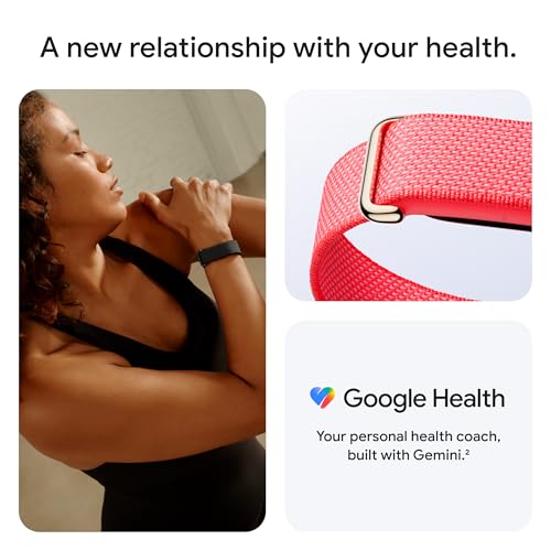 Fitbit Google Air Obsidian - Screenless Activity & Fitness Tracker