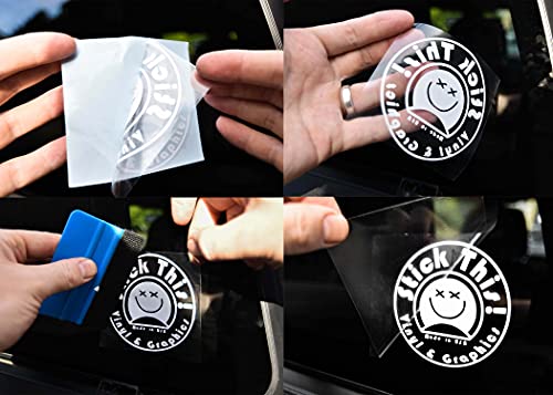 Tiny Humans On Board Decal for Cars, Laptops & Water Bottles - Made in USA