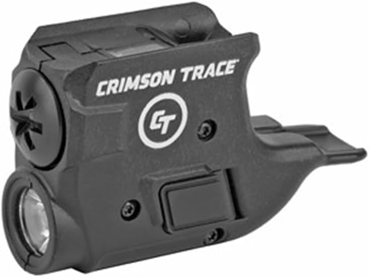 Crimson Trace Lightguard Weapon Light with Ambidextrous Controls, 2 Modes and Heavy Duty Construction for Tactical Carry, CCW and Competition