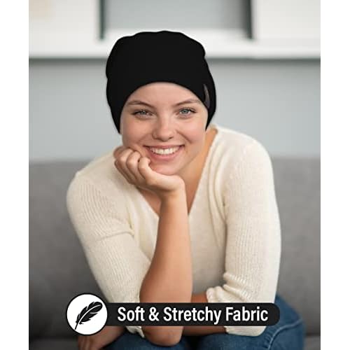Revony Chemo Beanie Cap - Soft and Skin Friendly - 100% Cotton