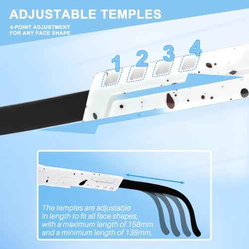 Cycling Glasses for Youth Women & Men, Baseball Sunglasses UV400 Lens - Ideal for Hiking, Running, Fishing, Skiing
