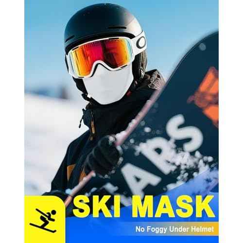 Balaclava Ski Mask with Movable for Men Women-Moisture Wicking Motorcycle Mask UV Protector Windproof for Outdoor Work