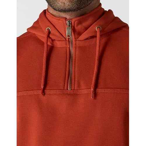 Carhartt mens Rain Defender Loose Fit Heavyweight Quarter-zip Sweatshirt