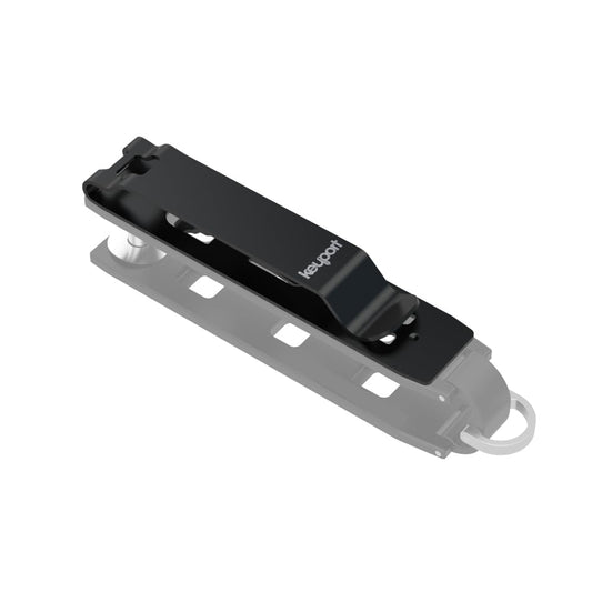 Keyport KO (Key Organizer) - Deep Carry Pocket Clip - Black