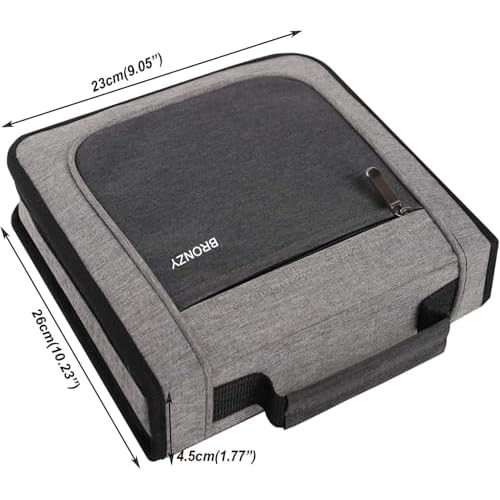 BRONZY Picnic Set Camping Cutlery Organizer Dinnerware Set - Mess Kit,Portable Eating Set with Plates,Spoons,Knives,Wine Opener,Forks,Napkinsc (16pcs/24pcs)