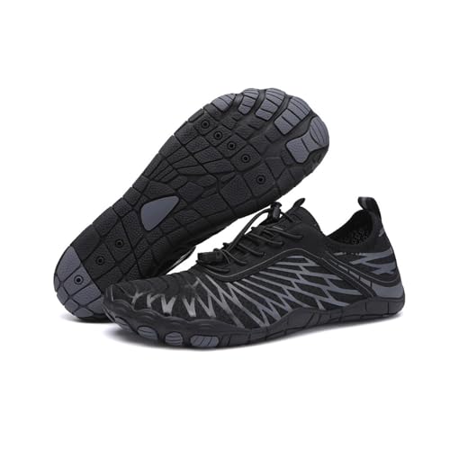 Hike Barefoot Shoes for Women Men with Wide Toe Box, Healthy & Non-Slip Breathable Barefoot Water Shoes Beach Pool Aqua Swim Surf Hiking Walking Shoes