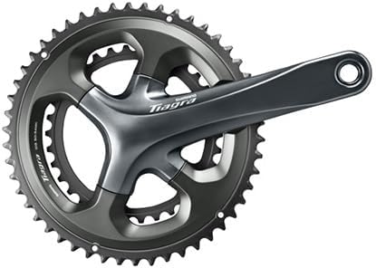 Shimano Tiagra FC-4700 Crankset - 165mm, 10-Speed, 50/34t, 110 Asymmetric BCD, Hollowtech II Spindle Interface, Gray