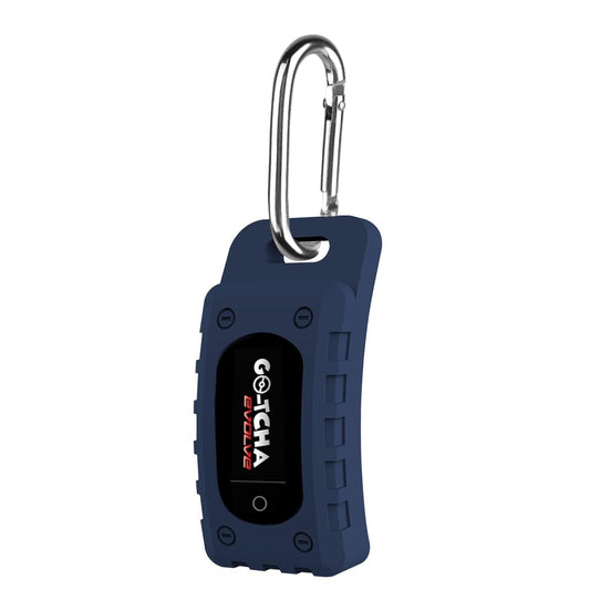 Chanvoo Silicone Case for Go-tcha Evolve with Keychain Carabine (Blue)