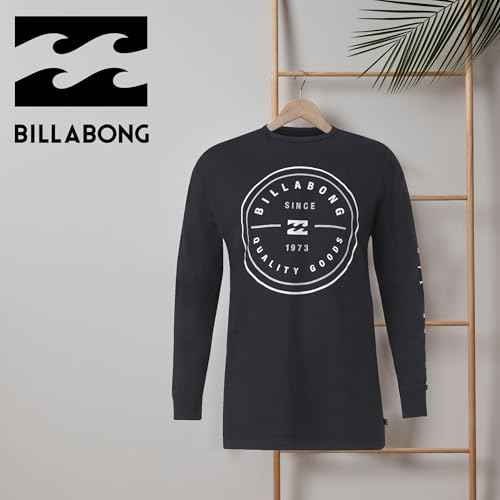 Billabong Big and Tall Long Sleeve T Shirts for Men - Cotton Graphic Tee Shirts