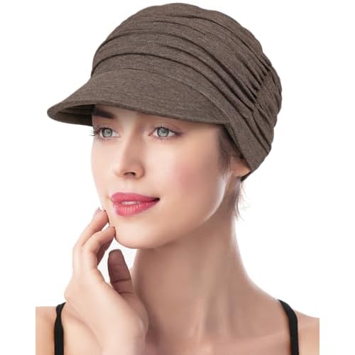Soft Bamboo Baseball Cap for Chemo Women