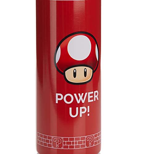 Super Mario Water Bottle 500ml - Spillproof Leakproof Drink Container