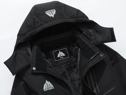 Kids Waterproof Ski Jacket - Warm Winter Snow Coat for Boys & Girls