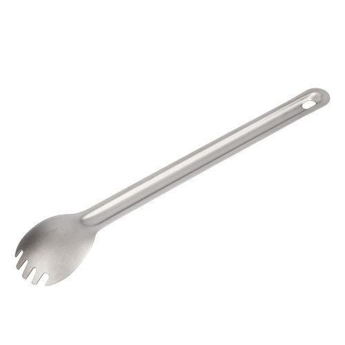 Long Handle Spork Eco-Friendly Ultralight Portabale Flatware for Outdoor Camping Backpacking Hiking Travel Picnic Tableware with Bag(Spork)