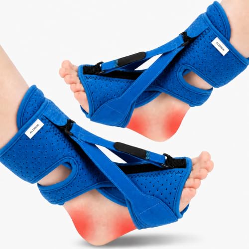 Adjustable Night Foot Support Brace for Heel Pain & Achilles Tendon Relief