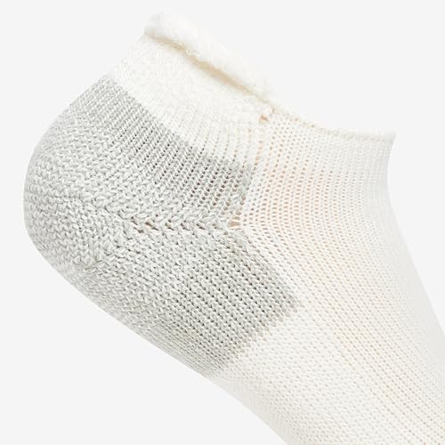 Thorlos J Max Cushion Running Socks - White 3 Pairs Medium