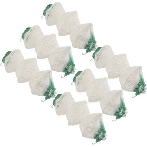 Lantern Mantles Insta-Clip 2#95 Mantles 3-Layer Accordion Shape Gas Lamp/Lantern Mantles with 2 Install Clip (6pcs)
