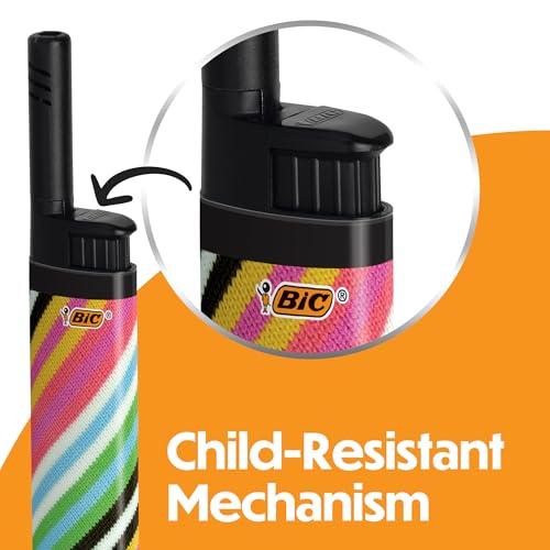 BIC EZ Reach Candle Lighters 6-Pack - Child-Resistant with Extended Wand - Favorites