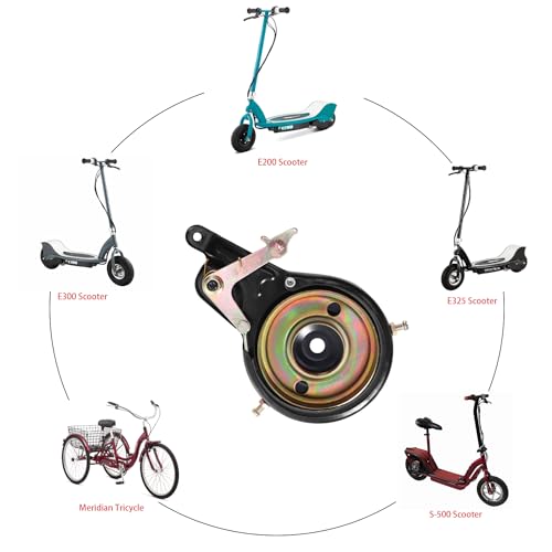 80mm Rear Drum Brake Assembly for Electric Scooters and Bikes
