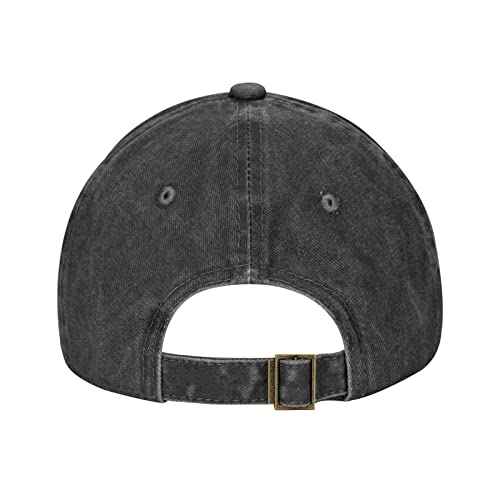 Halloween Hat Skeleton Hands Baseball Cap Funny Adjustable Cotton Washed Denim Hats