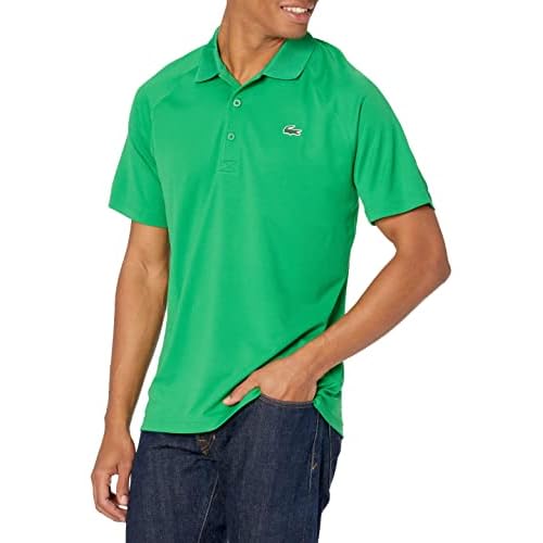 Lacoste Men's Big Sport Regular Fit UV Protect Polo Shirt