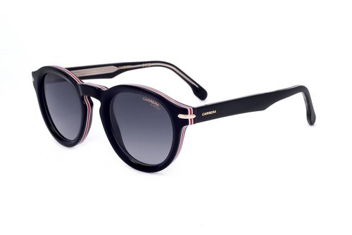 Carrera 306/S Black White/Grey Shaded 48/24/150 unisex Sunglasses