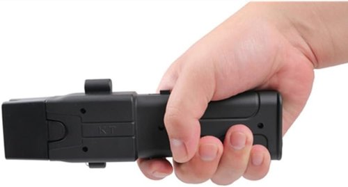 Stun Gun,Flashlight Stun Guns with Safety Disable Pin.Wall Charger Included